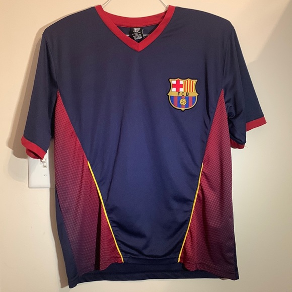 OFFICIAL FC Barcelona Practice Jersey, Mens Small - Picture 1 of 5